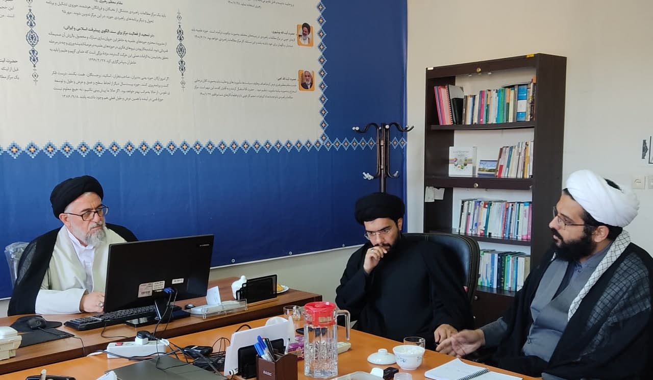 برگزاری جلسه تعامل پژوهشکده با مرکز مطالعات راهبردی حوزه و انقلاب اسلامی